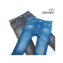 Fitjeggings Jeans-Print Jegging