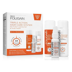 Foligain Men’s Triple Action Hair Care System